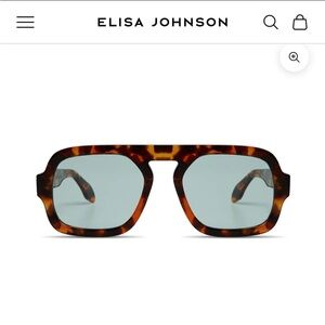 Elisa Johnson Tortoise Shell Sunglasses